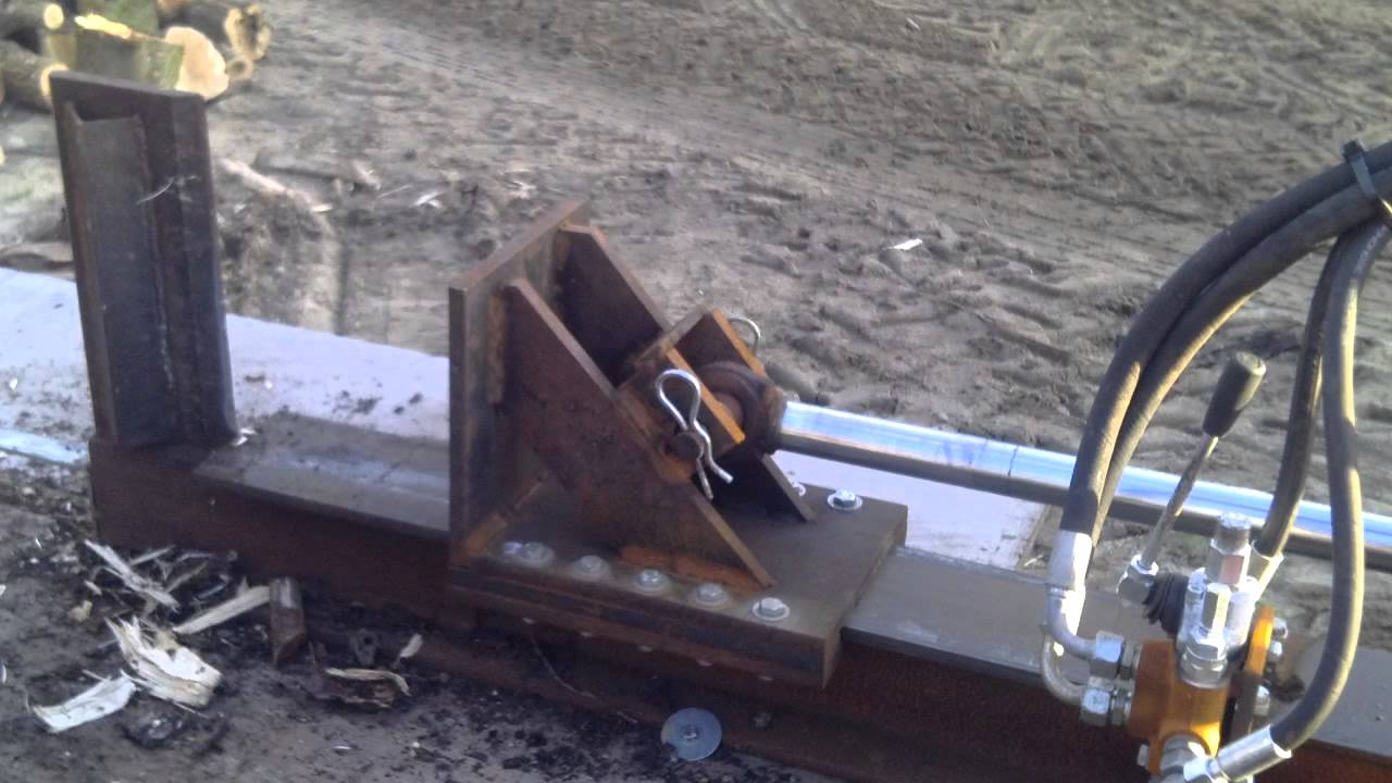 Brændekløver med regenerering demonstration