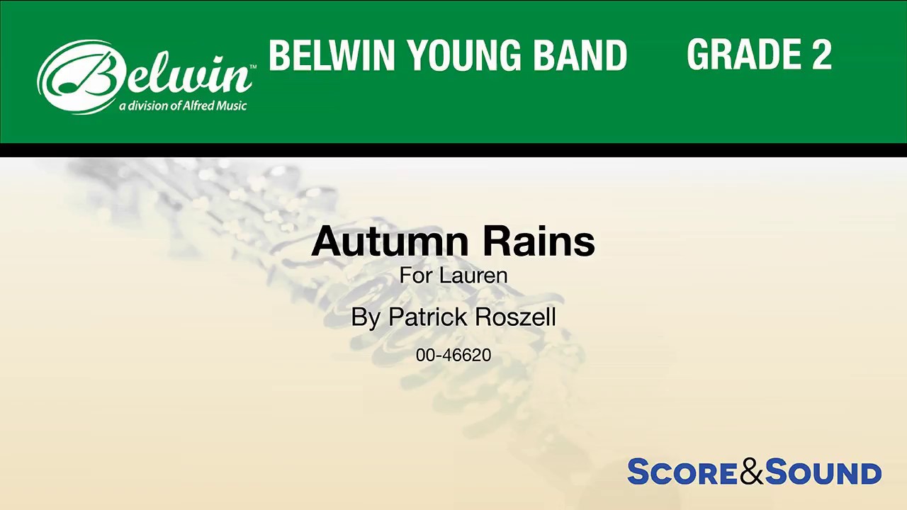 Autumn Rains, by Patrick Roszell – Score & Sound