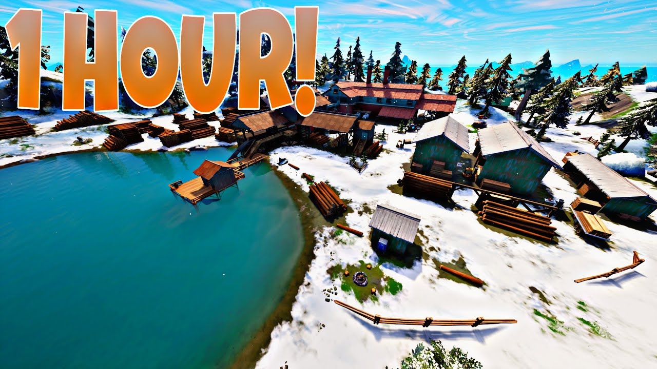 LANDING AT LOGJAM LUMBERYARD FOR 1 HOUR