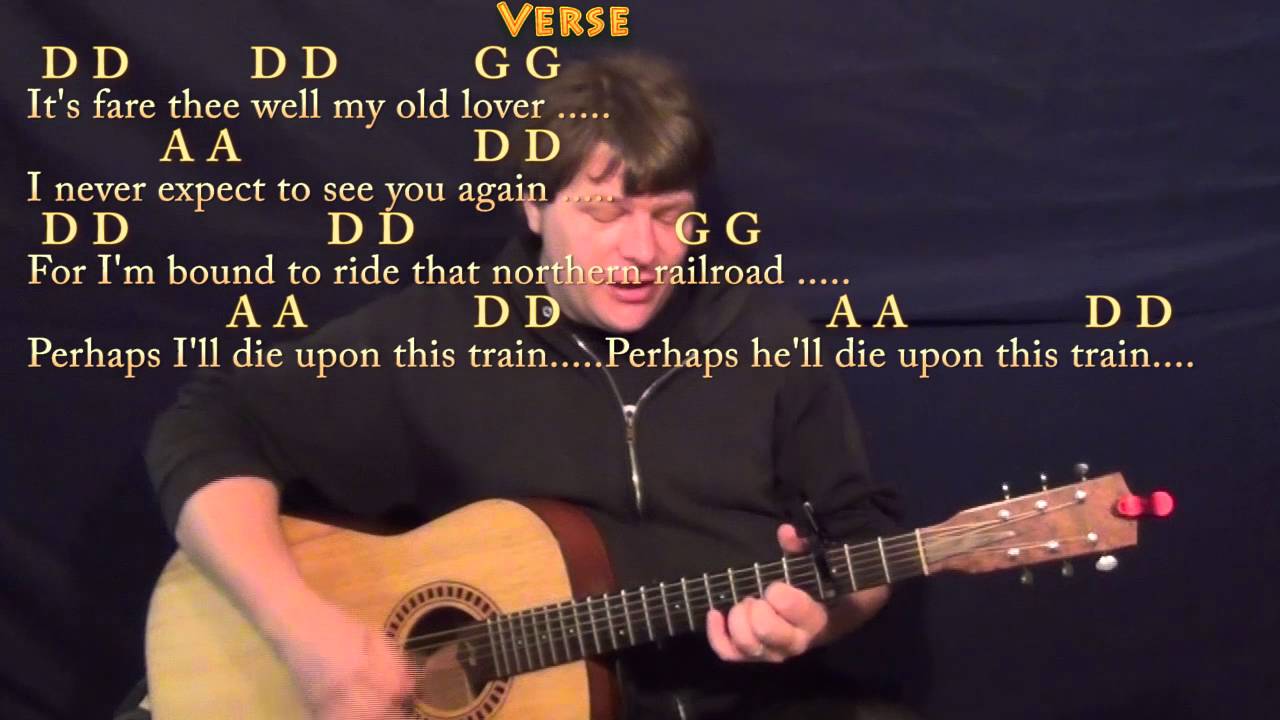 Man of Constant Sorrow - Guitar Cover Lesson with Chords/Lyrics - Country Feel