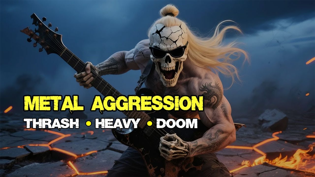 Furious Metal Aggression – Brutal Punchy Bass & Double-Kick Assault | Thrash Metal ⚡ Heavy 💀 Doom