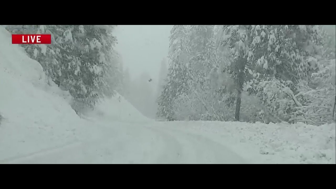 Highway 50 reopens but snowy conditions continue