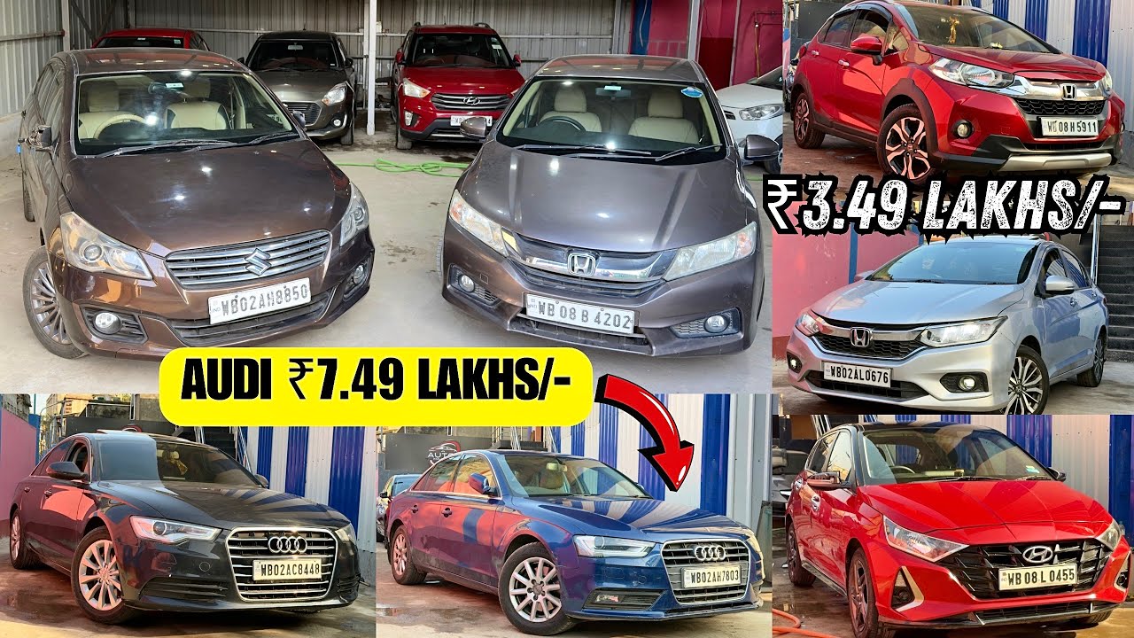 Honda City 2017 ₹3.49 Lakhs/-🔥Audi A6 ₹7.49 Lakhs🔥 Auto 1 Kolkata | Second hand cars in Kolkata 
