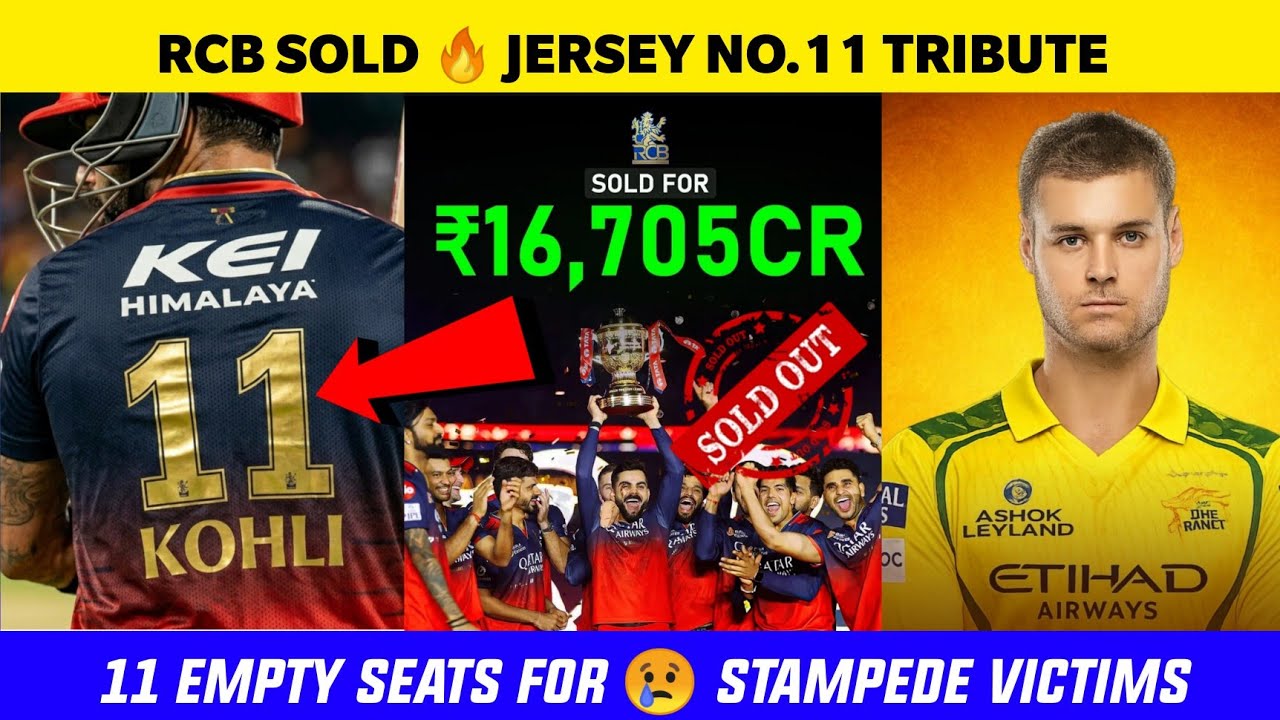 RCB sold to Aditya birla🏆 11 Tickets for RCB  Stampede Victims 🙏 | IPL 2026 Tamil cricket news |