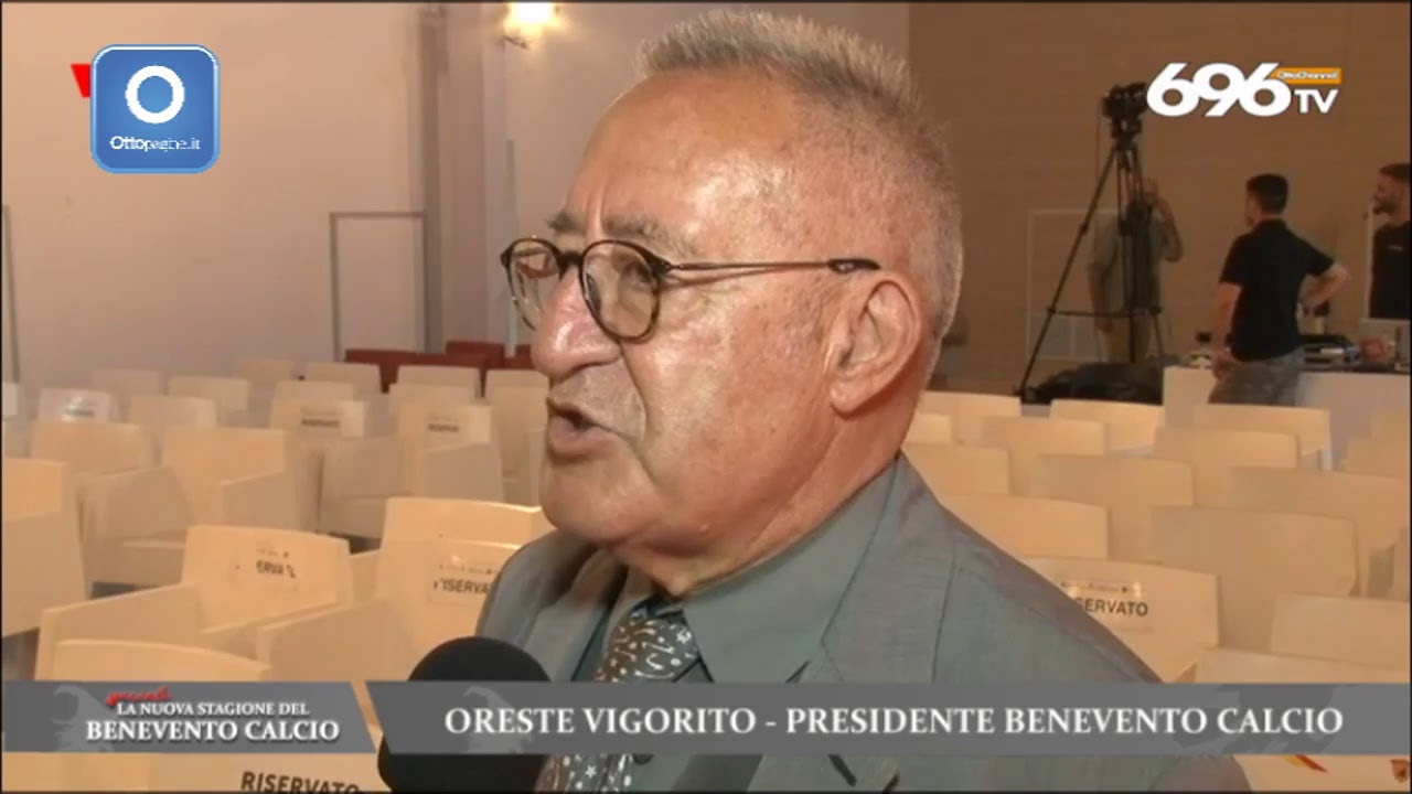 La nuova stagione del Benevento Calcio - Presentazione di Mister Inzaghi