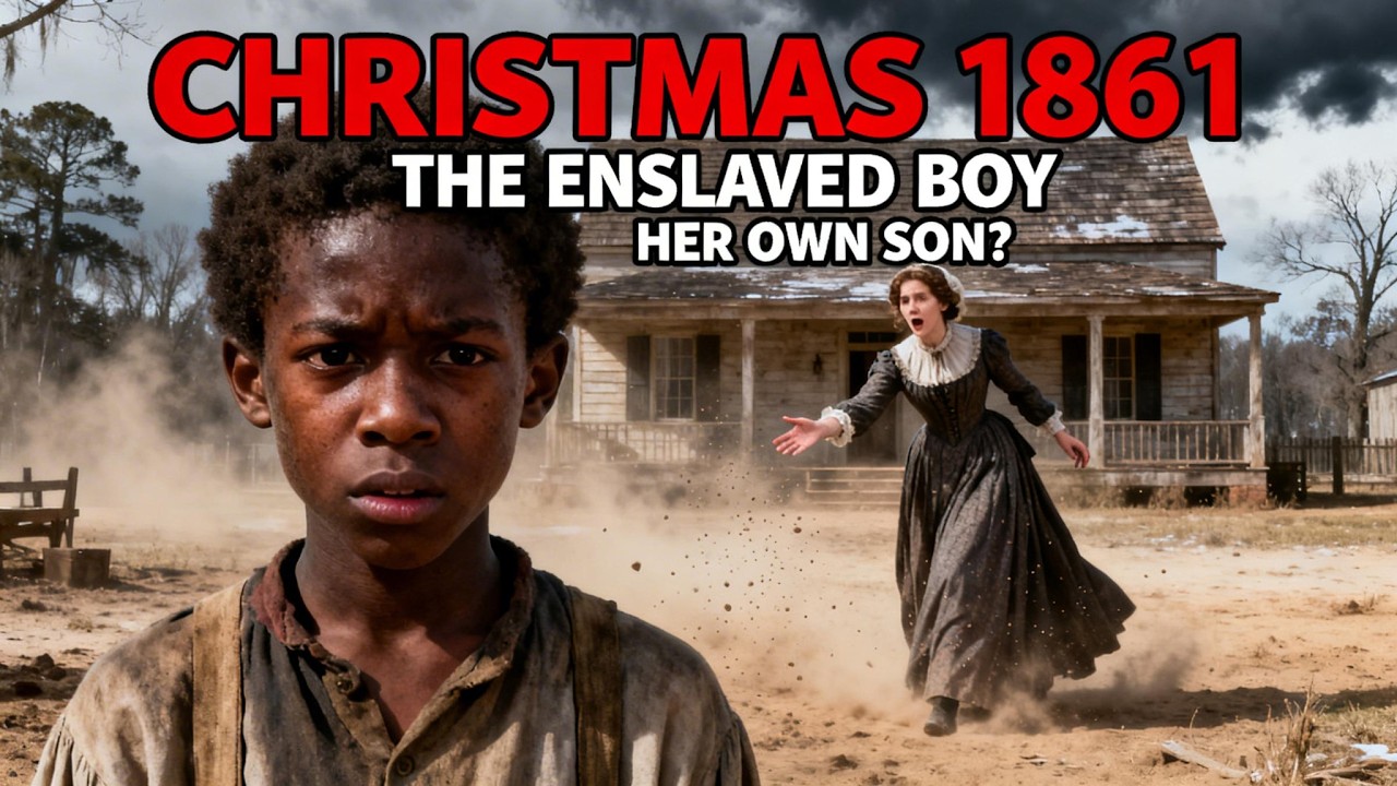 Christmas 1861  A Mistress Received an Enslaved Boy as a Gift — Then Discovered He Was Her Own Son.