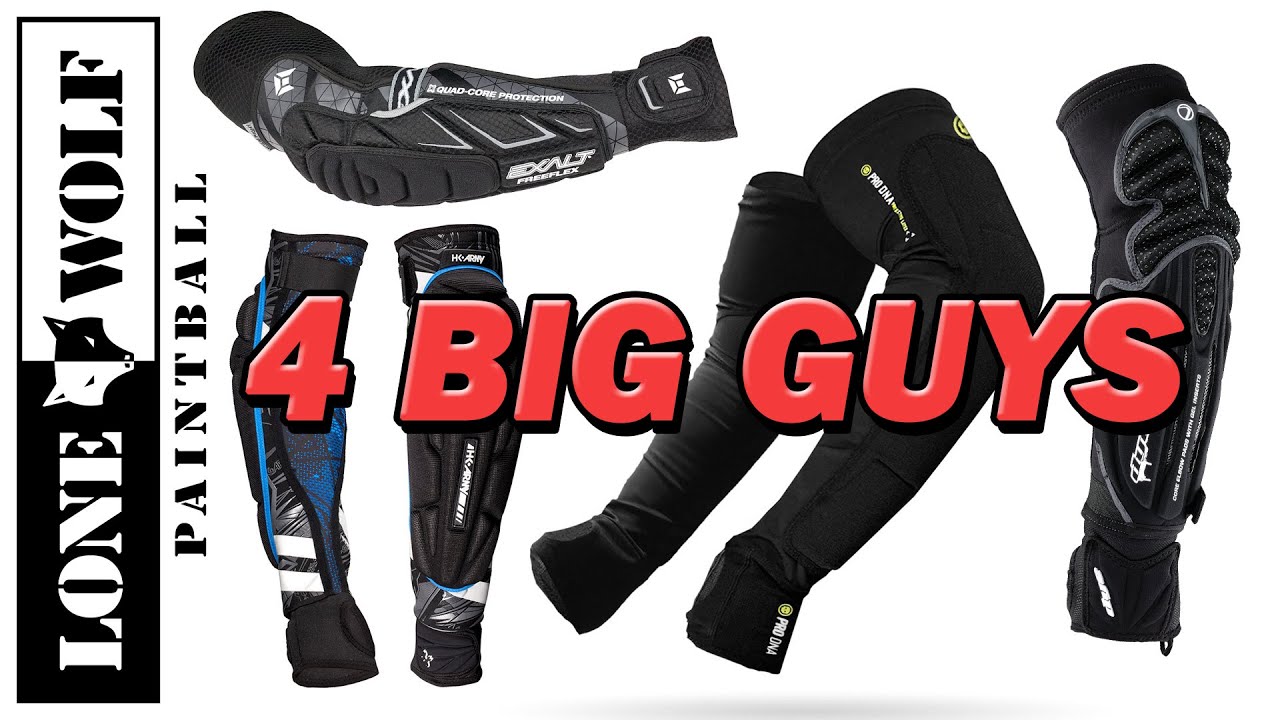 Best Elbow Pads for Bigger Players | Elbow Pad Try On | Lone Wolf Paintball