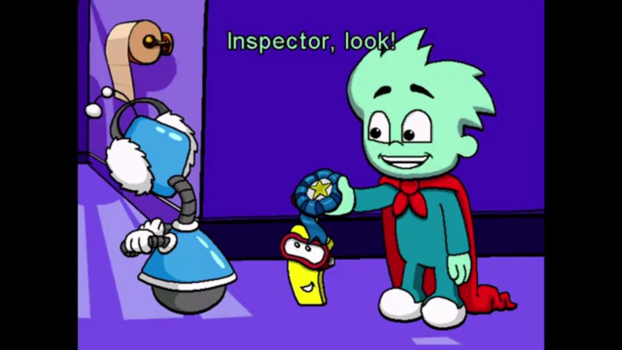Obscure Cutscenes in Pajama Sam 2