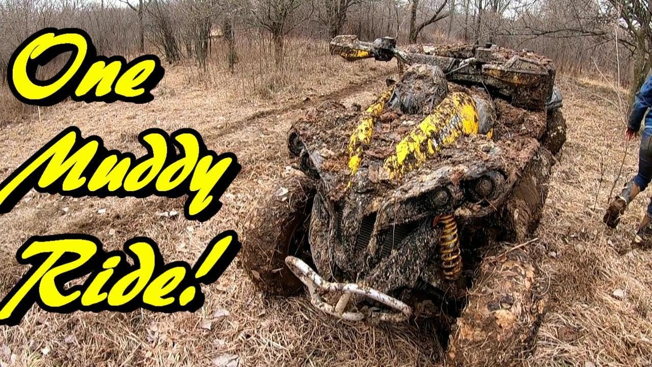 Who's muddiest!, Yamaha, Can-am, Polaris? ATV Ride pt 2.