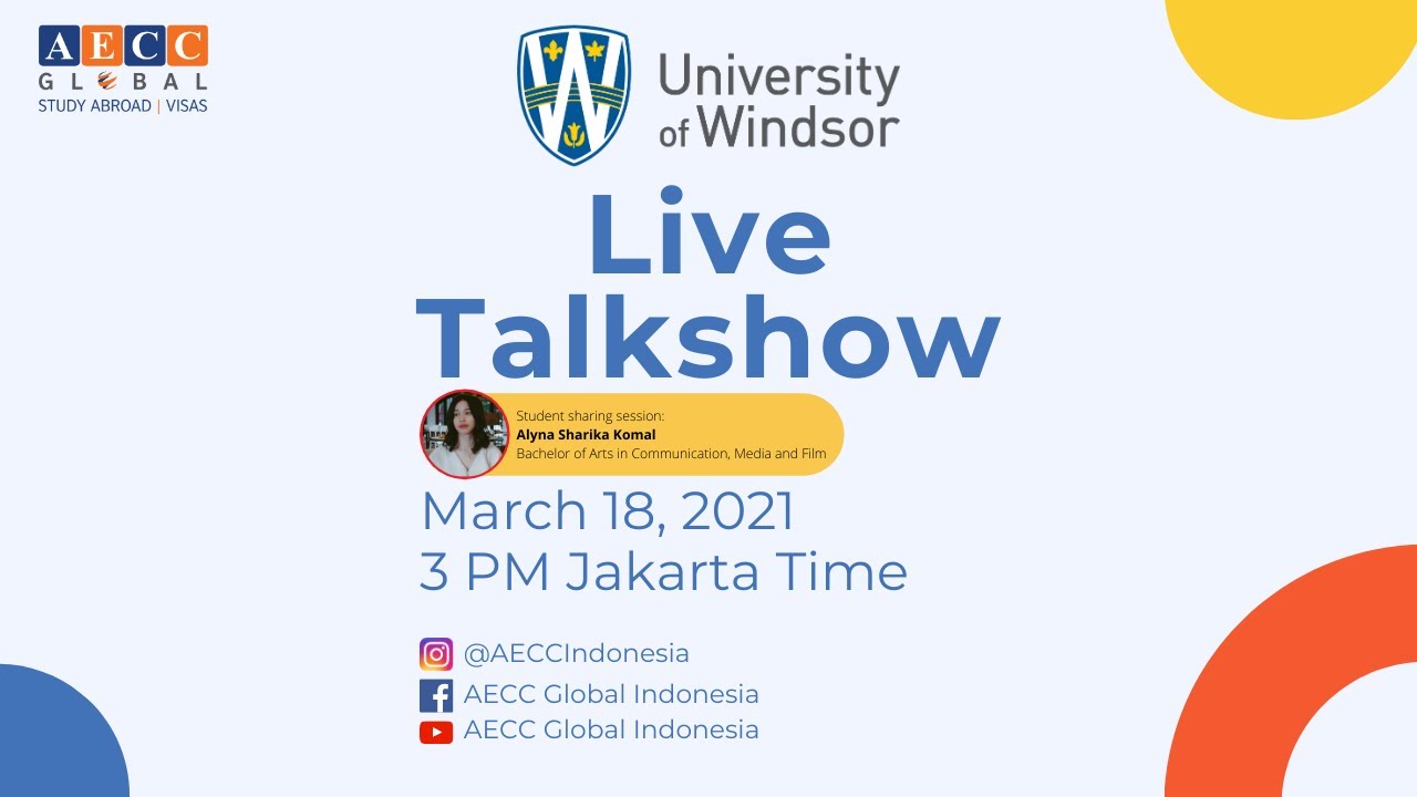 Live Session with University of Windsor