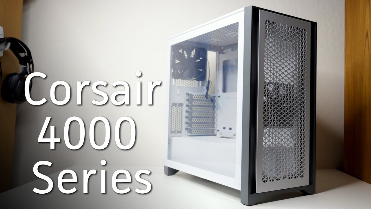 Corsair 4000D Airflow & 4000X teardown and tour