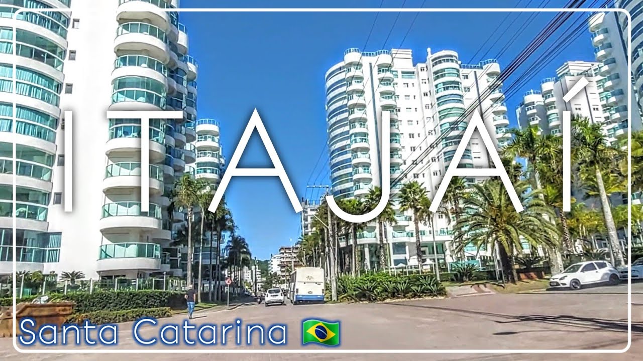 Cidade Itajaí SC..Muito movimento até Balneário Camboriú..