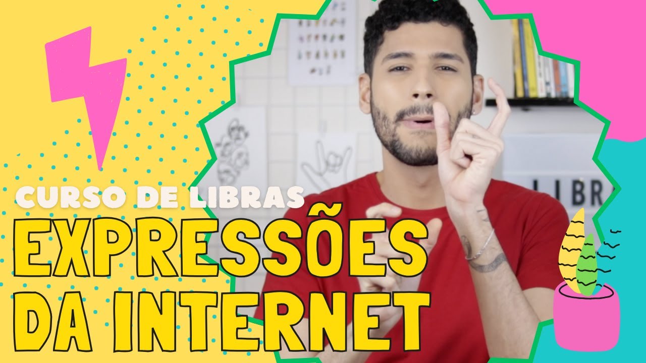 #17 AULA: expressões da net | Curso Básico de Libras com Léo Viturinno