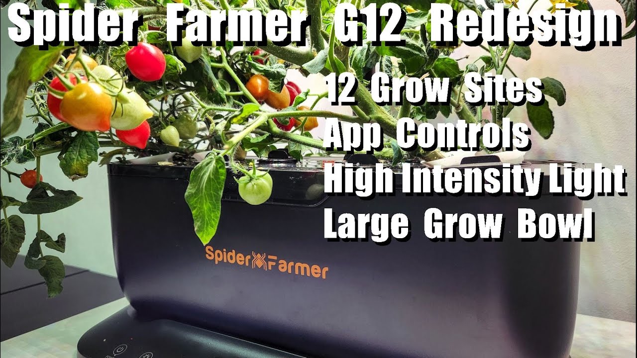 2025 SPIDER FARMER G12 ПЕРЕДЕЛАННЫЙ ДИЗАЙН