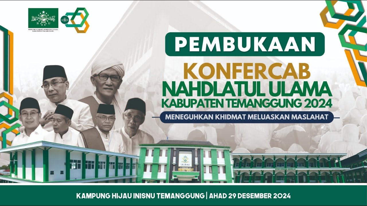 Pembukaan KONFERCAB NU Kabupaten Temanggung 2024