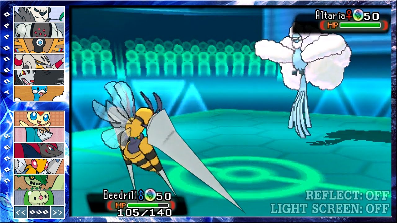 Mega Beedrill Alpha Scouter! (Pokemon Omega Ruby & Alpha Sapphire Wifi Battle) #1 vs LukeLs93 [ORAS]