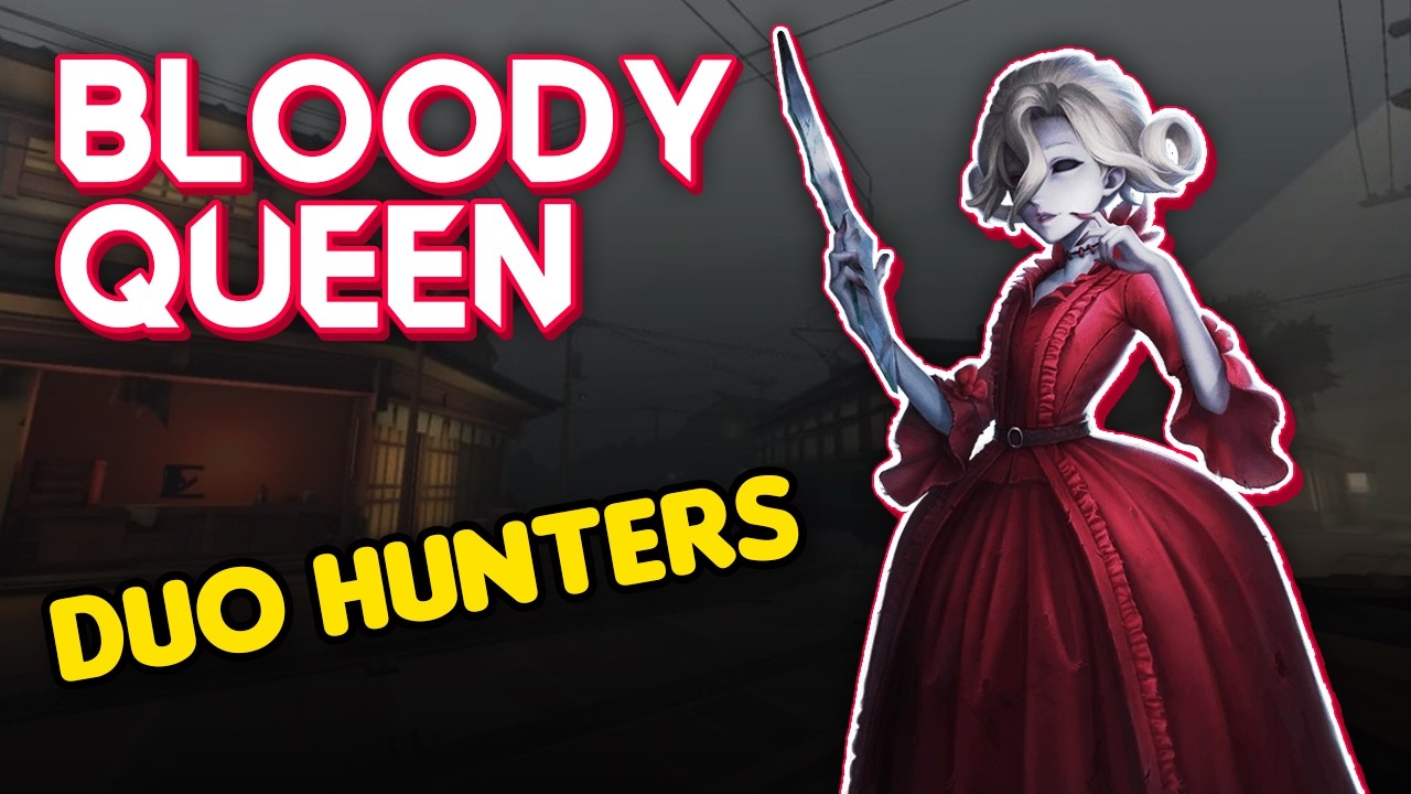 mary likes the taste of kombucha??? | BLOODY QUEEN DUO HUNTERS - Identity V PC Gameplay
