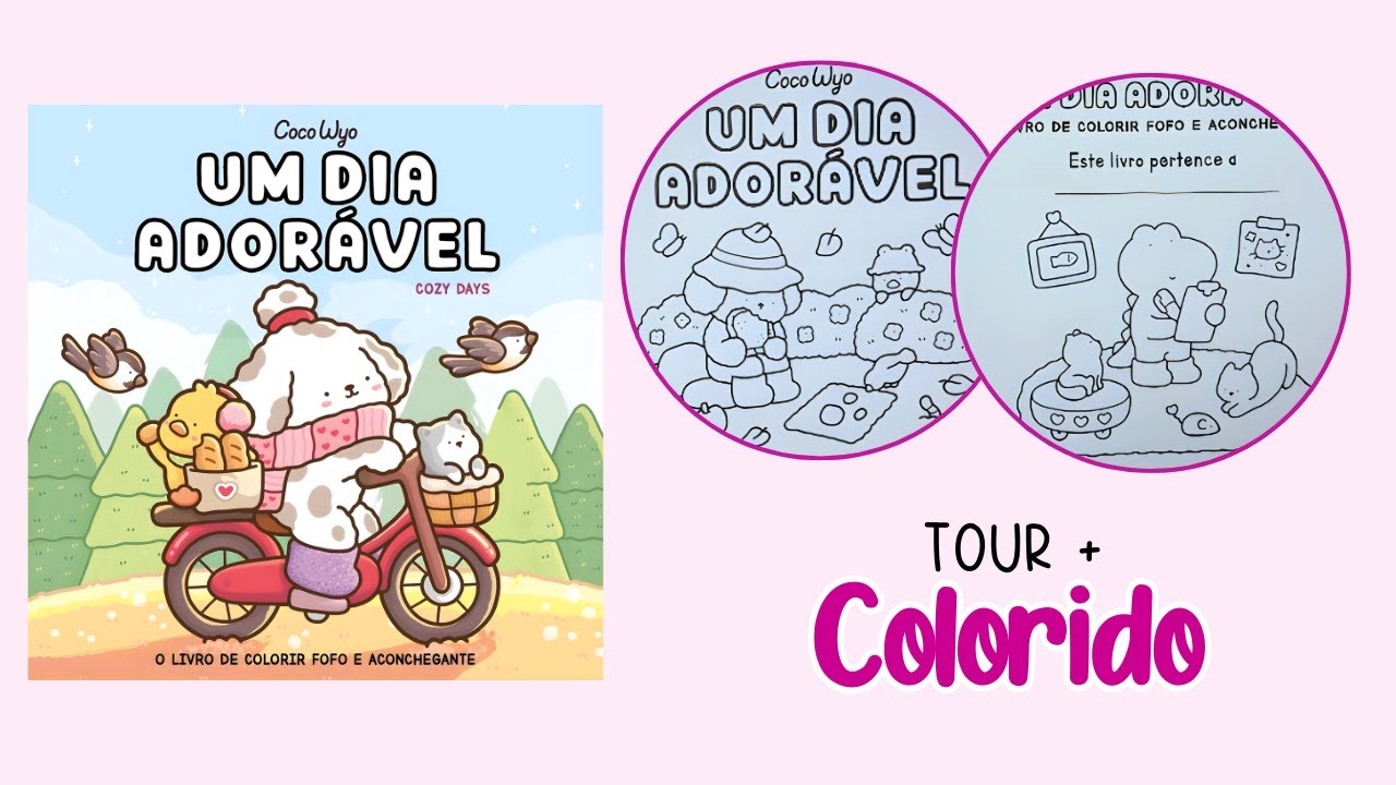 PINTANDO UM DIA ADORÁVEL | LANÇAMENTO COCO WYO | TOUR + COLORIDO | PINTE COMIGO