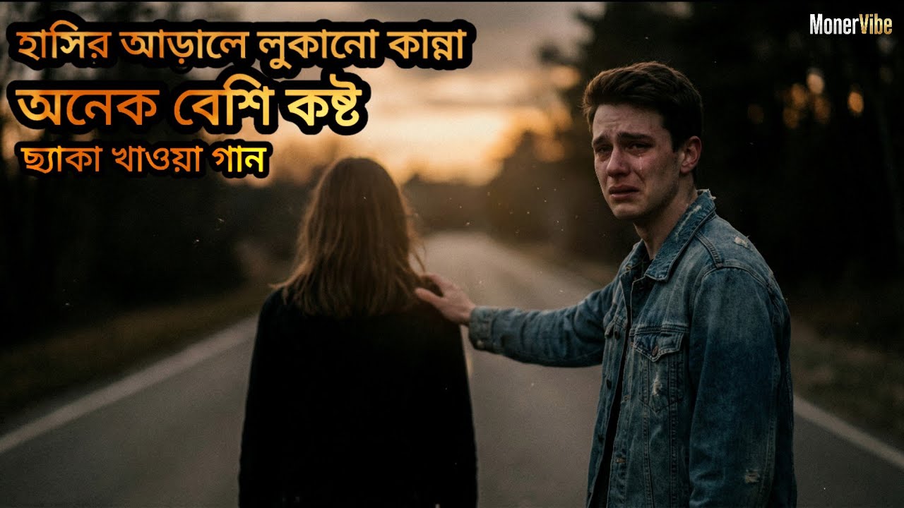 হাসির আড়ালে লুকানো কান্না | অনেক বেশি কান্না | ছ্যাকা খাওয়া নিউ গান moner vibe 