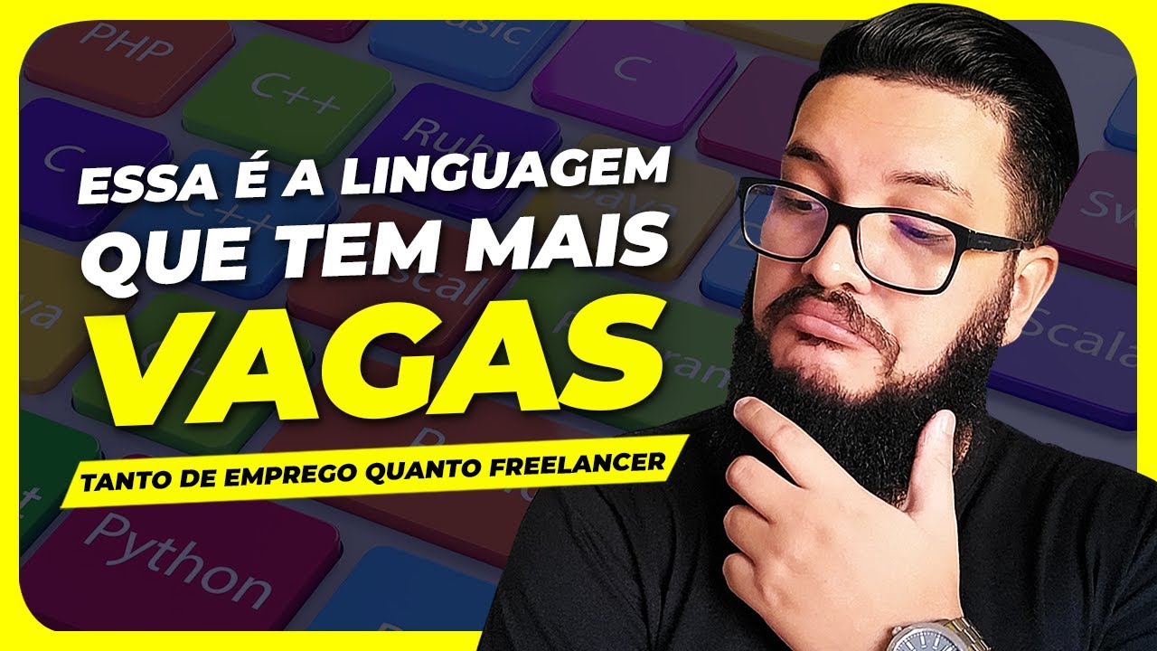 QUAL LINGUAGEM DE PROGRAMAÇÃO TEM MAIS VAGAS DE EMPREGO? 😲