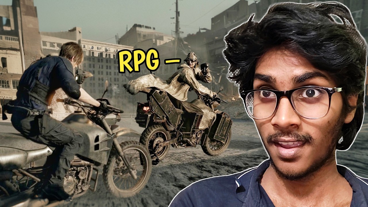 Leon vs Doctor Gideon 😮 Insane Bike Fight | Resident Evil 9 | Part 8