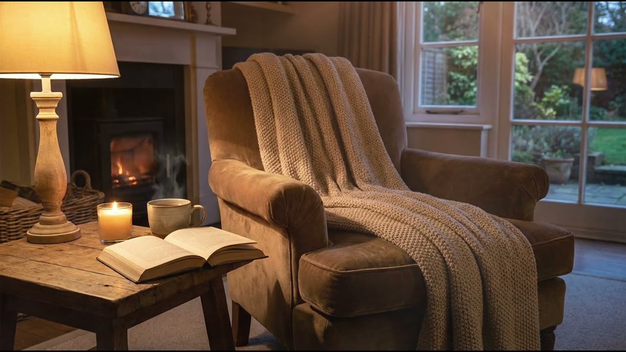 Warm Study Music for Evening Reading & Focus ☕ | 2 Hours No Lyrics
