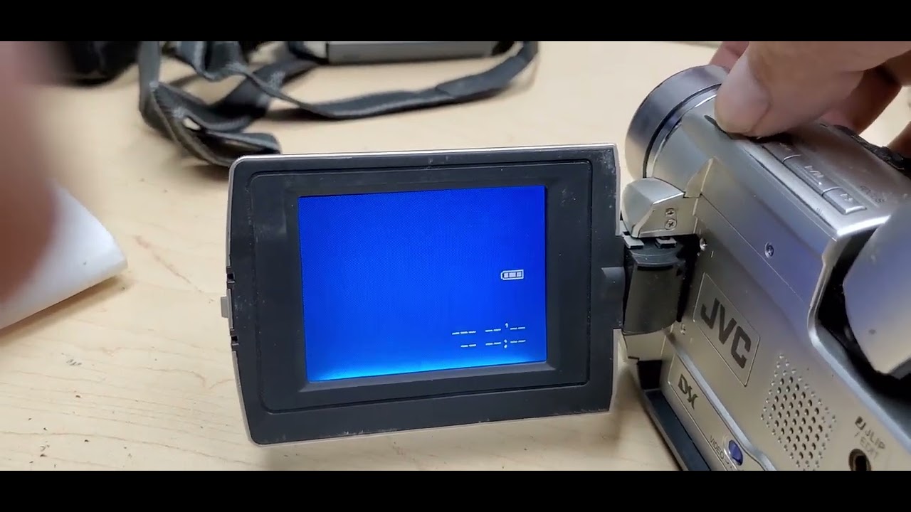 JVC GR-DVL505U miniDV camcorder on etsy