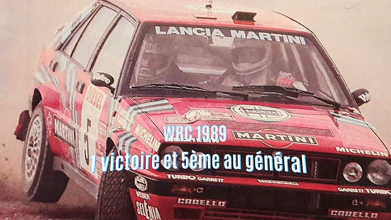 Retrospective Slot - Didier Auriol - 1989 - Rallye San Remo - Lancia Delta Integrale 16V