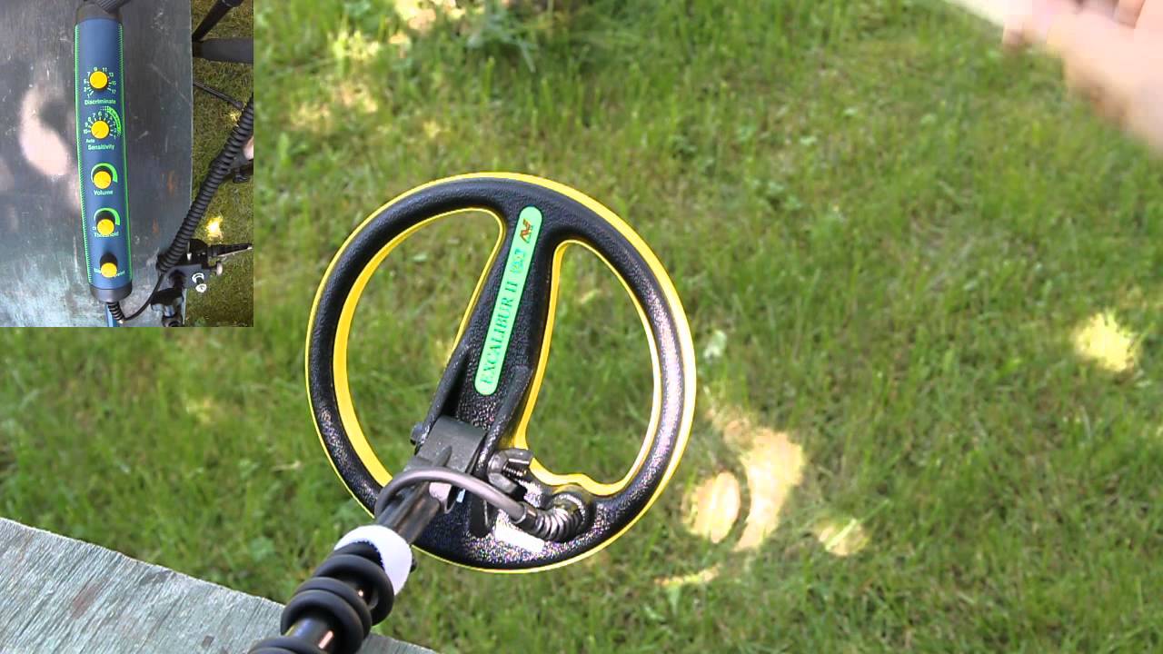Minelab Excalibur II air test