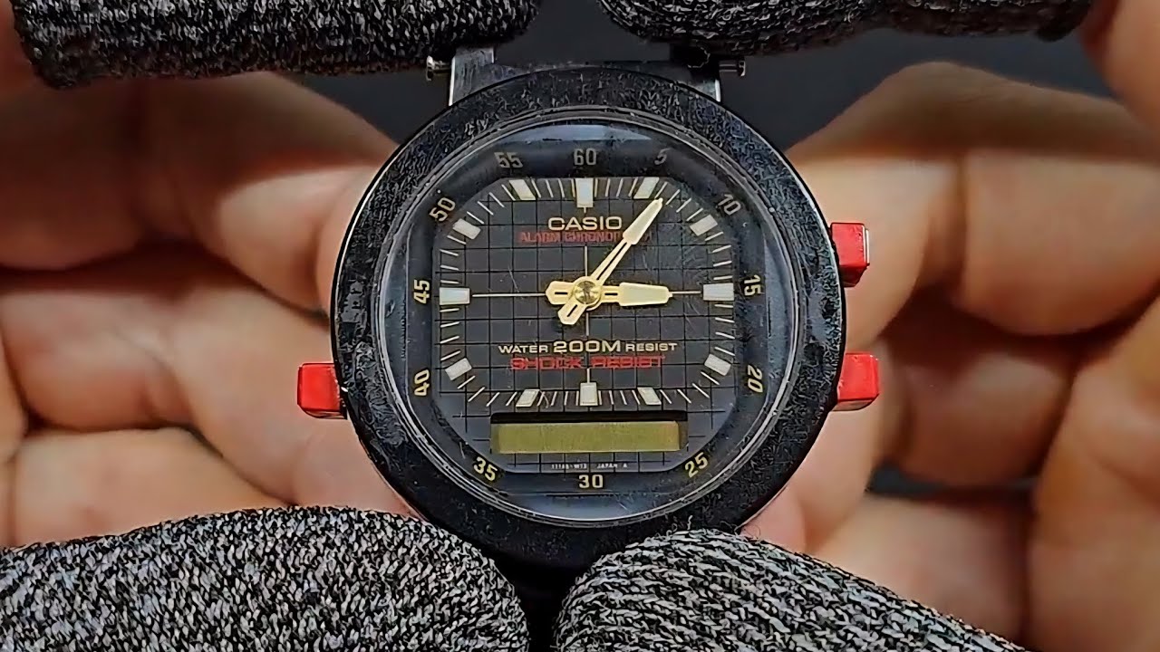 👉 🛠DIY Full Restoration | Vintage Casio G-SHOCK AW-550 (1992) | Watch Restoration 🎇