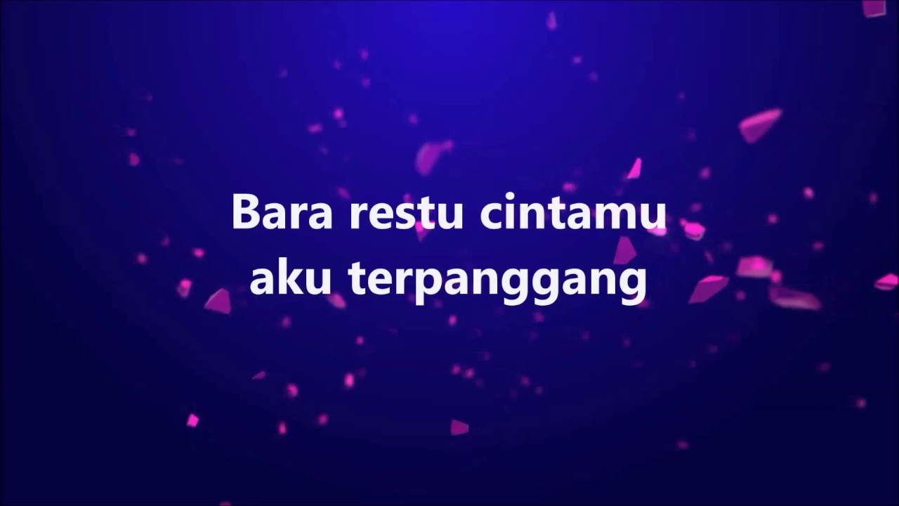 RAHIM MAAROF - Cinta Kristal - Lirik / Lyrics On Screen