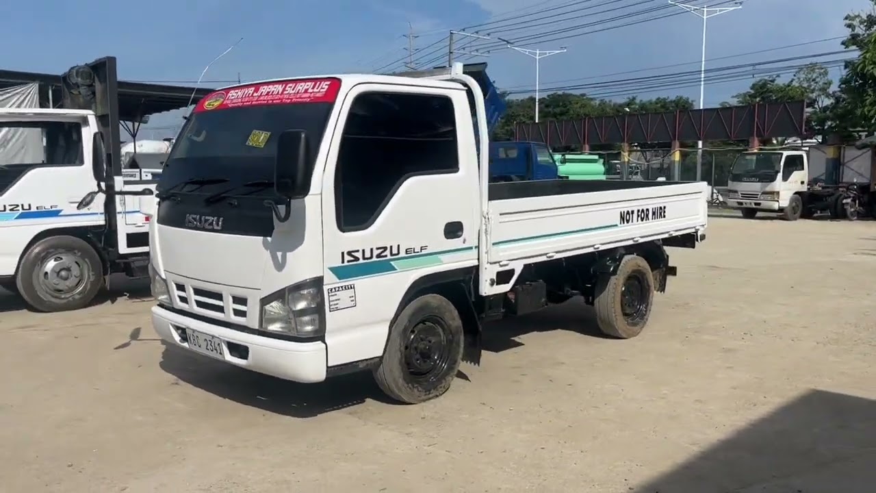 Isuzu Elf Spider Eye 4JG2 engine