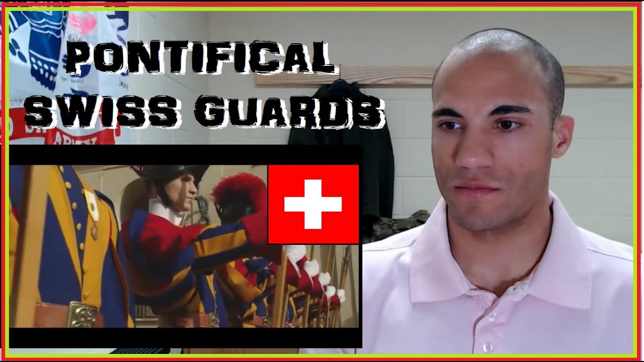 US Marine Reacts to the Pope's Guards (Pontifical Swiss Guard)