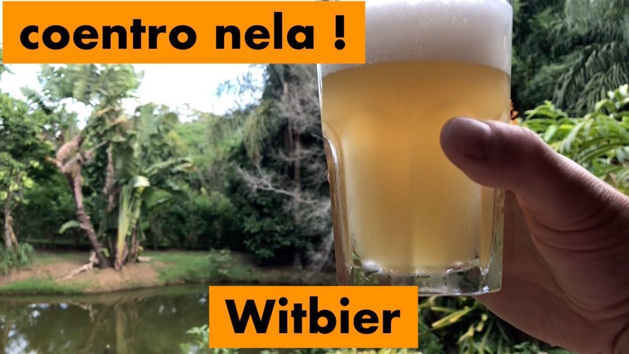 #23 brassagem Witbier - lavagem a frio - Receita witbier como fazer cerveja Artesanal