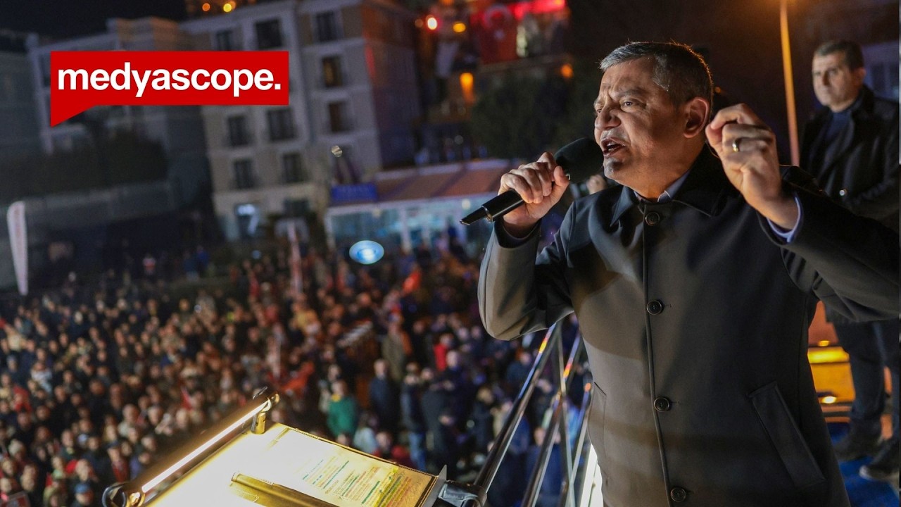 Özgür Özel, CHP'nin bölge mitinglerinin ilk adresi Bakırköy'de konuşuyor #CANLI