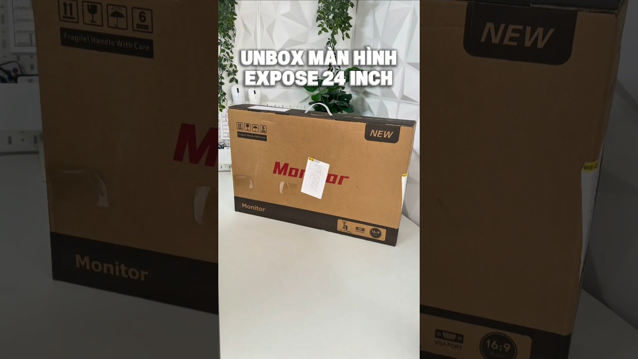 Unbox m&agrave;n h&igrave;nh m&aacute;y t&iacute;nh EXPOSE #manhinh #manhinhmaytinh #expose #manhinhgiare #manhinhgaming