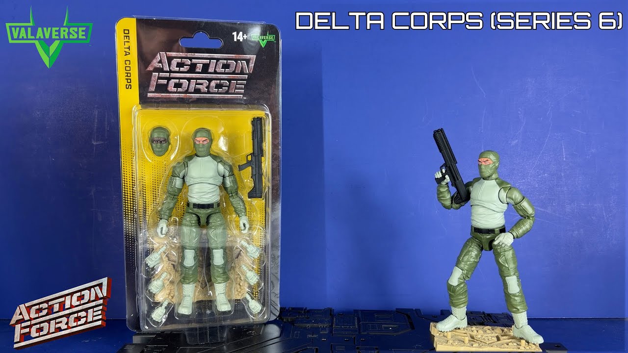 Valaverse Action Force DELTA CORPS (SERIES 6) Review