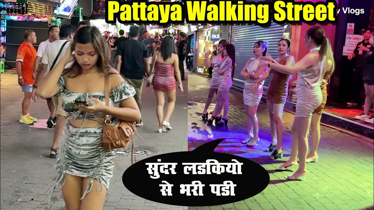 Pattaya  Walking Street Thailand Nightlife  | Ep-71