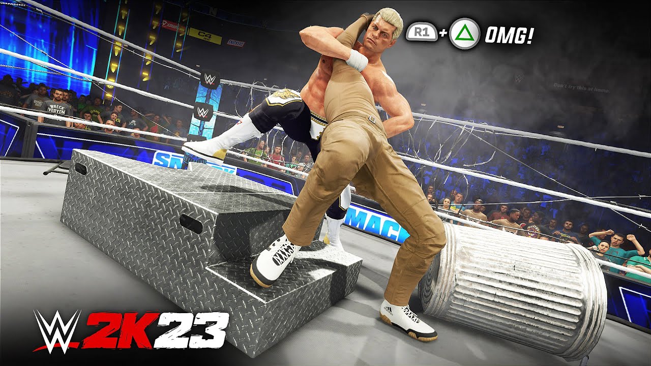 Insane Extreme Moments in WWE2K23 - You Won't Believe!