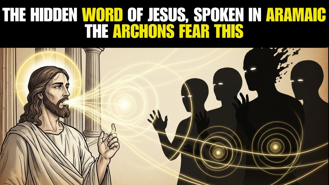 Jesus Said 1 Aramaic Word That Makes Archons Flee — The Bible Mistranslated It On Purpose