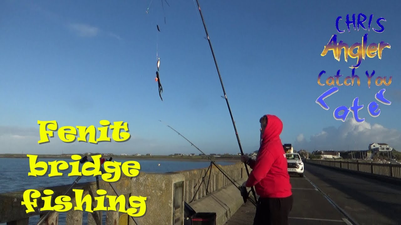 Fishing at Fenit peir (surprise catch) in CO.Kerry Ireland