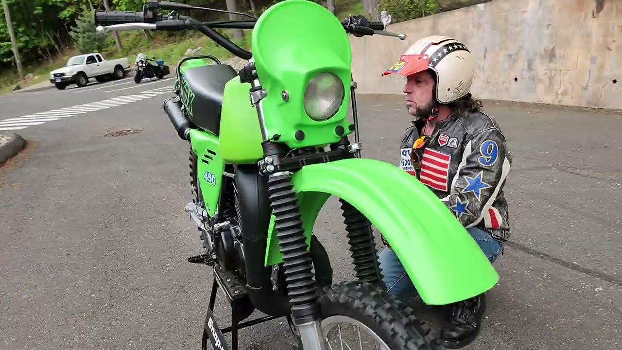 BIG BORE 2 STROKE ENDURO 1982 KAWASAKI KDX450