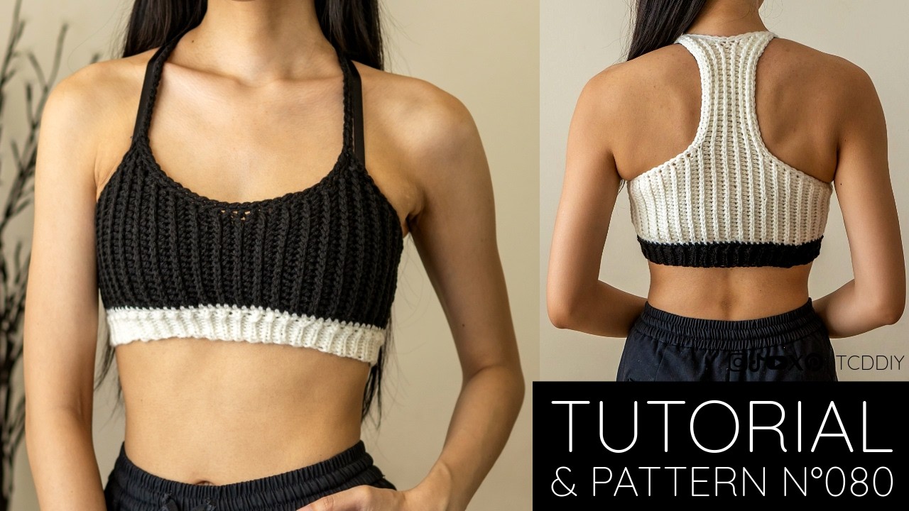 How to Crochet an EASY Bralette | Pattern & Tutorial DIY