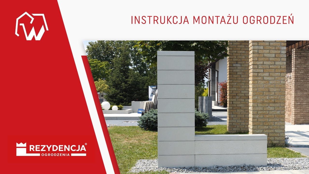 REZYDENCJA OGRODZENIA - INSTRUKCJA ZABUDOWY OGRODZEŃ