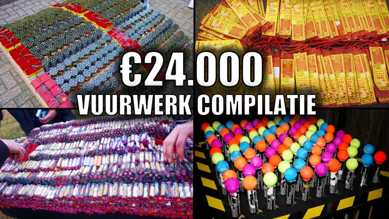 €24.000 VUURWERK PROJECTEN COMPILATIE!
