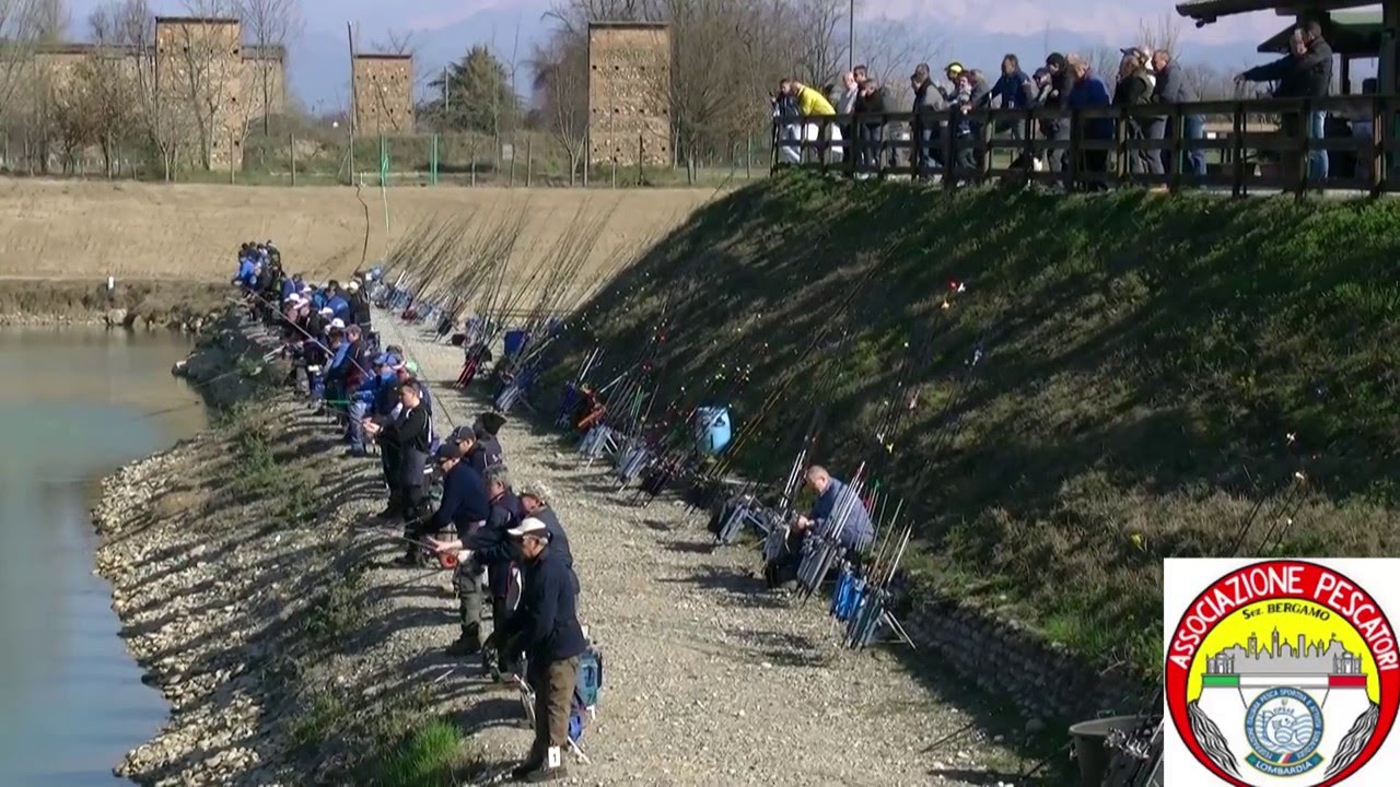 Campionato bergamasco trota lago coppie 2016: la 1° prova a Martinengo