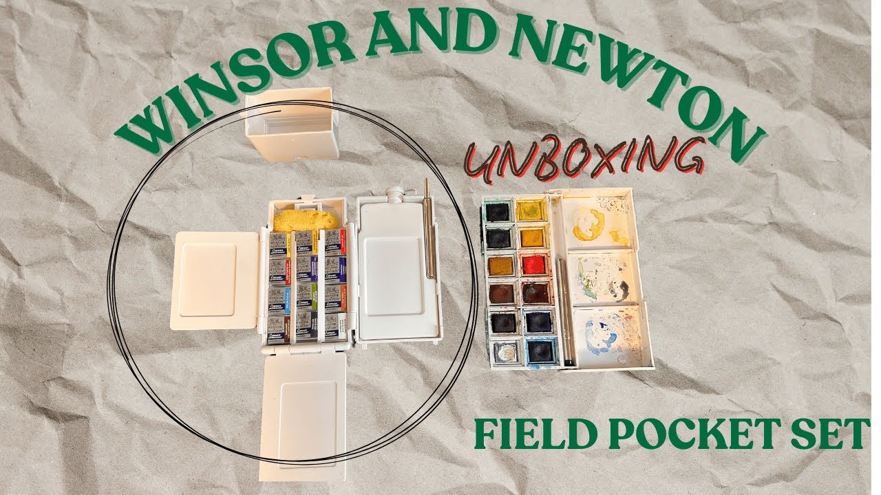 Winsor and Newton Field Pocket Set Unboxing + Comparison