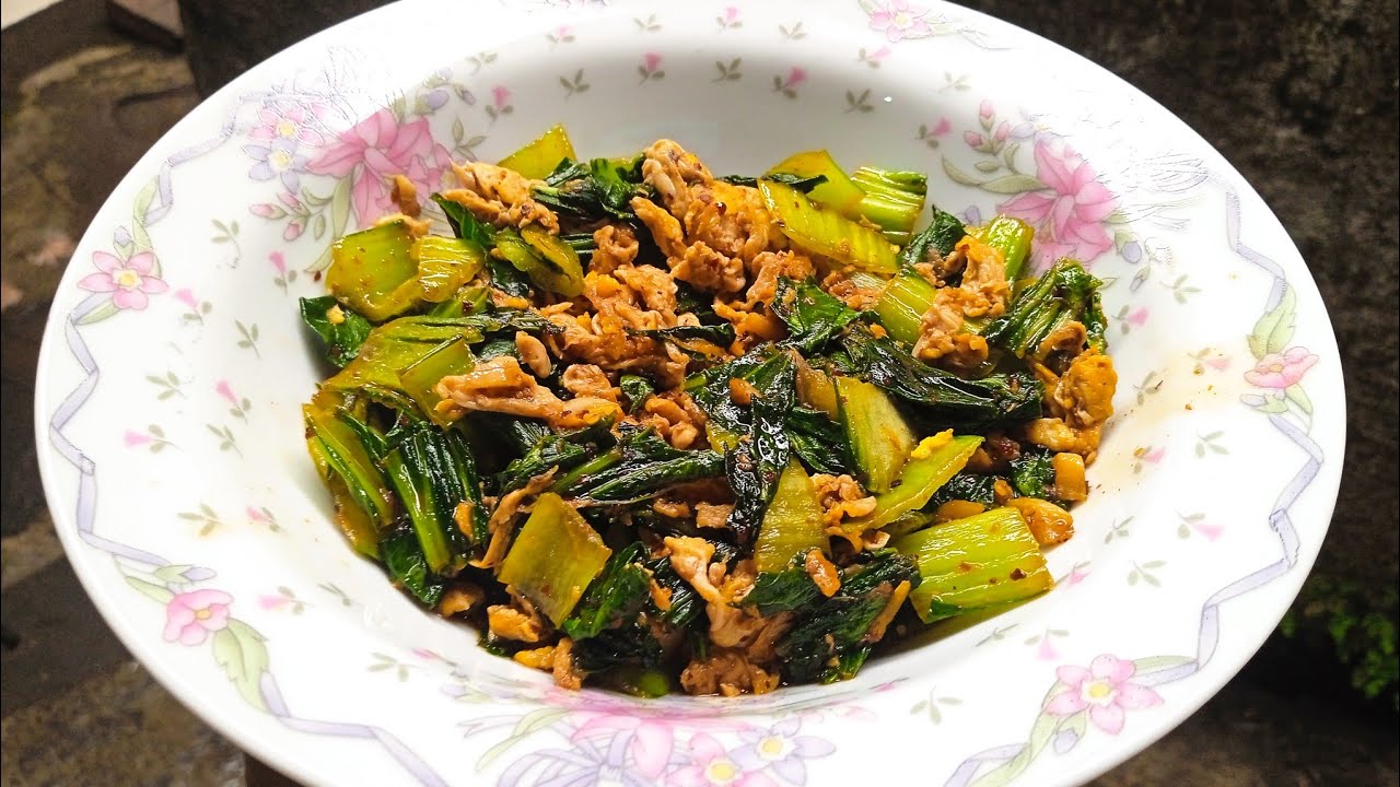 BIKINNYA GAMPANG BANGET || RESEP TUMIS POKCOY DAN TELUR || STIR FRIED BOK CHOY AND EGG RECIPE