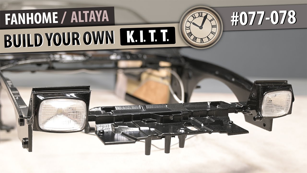 Build your own K. I. T. T. | by Fanhome/Altaya | #77-78