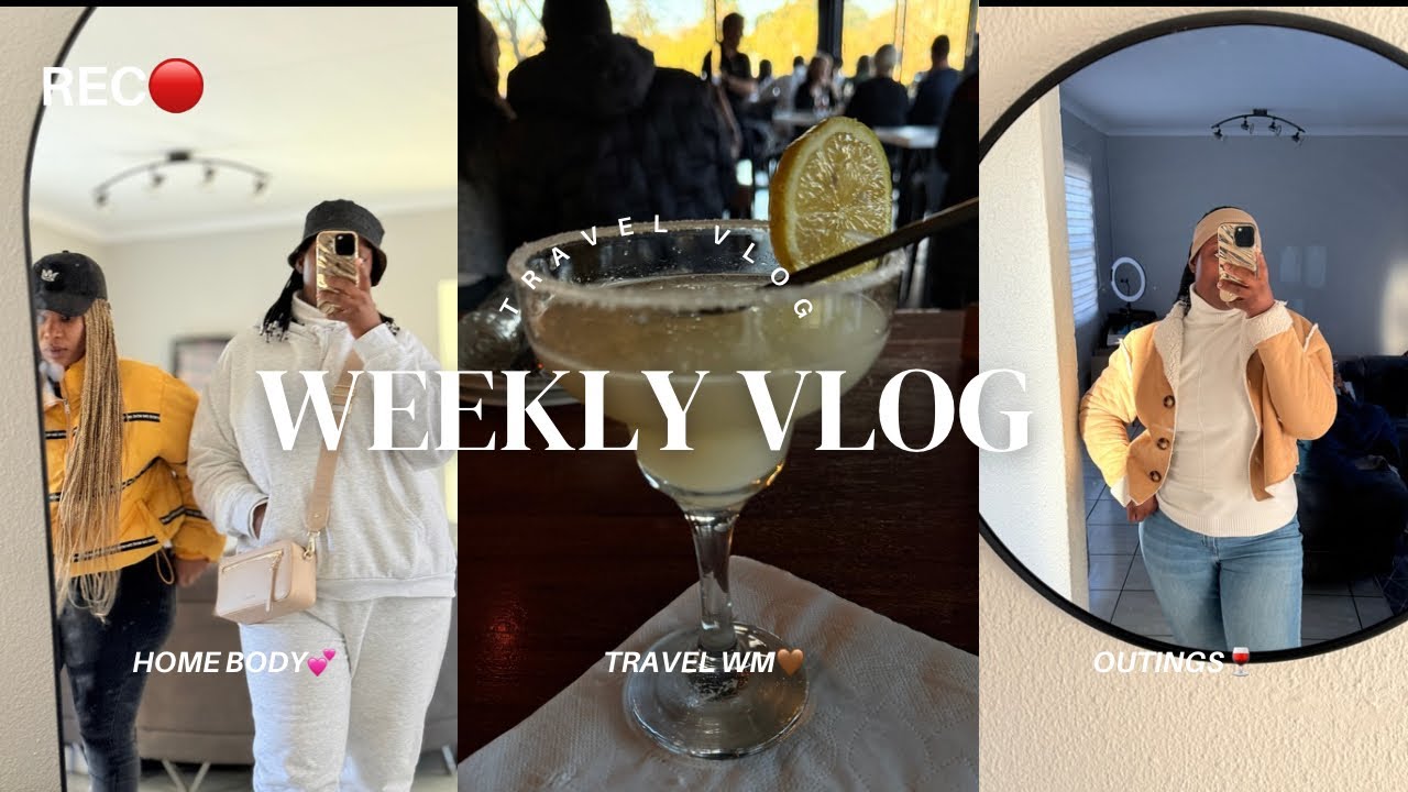 WEEKLY VLOG 🤎|Travel WM🚝|OUTINGS🤎|NEW GYM🏋🏾‍♀️|HOME BODY🤎TEACHERS HOLIDAY 👩🏾‍🏫